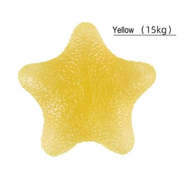 Hand Exercise Ball, 5 Resistance Level Hand Stress Balls Squeeze Balls, Strength Training Grip Strengthener Hand Exerciser for Finger Workout (Yellow 15kg)