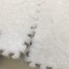 Smabee Interlocking Carpet Shaggy Soft EVA Foam Mats Fluffy Area