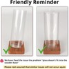 Incense Holder, Wooden Incense Holder for Sticks with Glass Ash