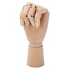 Wooden Hand Rotation Joint Professional Hand Model Various Shapes Wooden