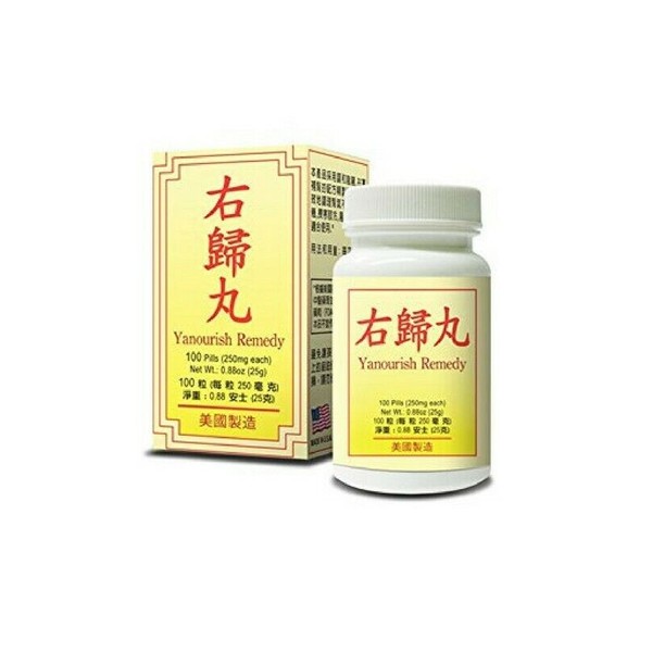 Yanourish Remedy 右归丸 Promotes Body's Natural Balance Overall Well-being USA Made