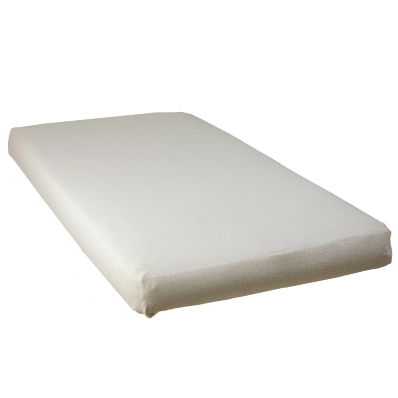 BabyCalin - Fitted Sheet 60x120x15cm Ecru certified OEKO-TEX
