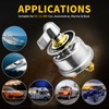 Bolipoeq 200A 12V Battery Disconnect Switch Heavy Duty, Quality Battery