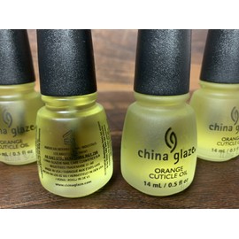 China Glaze New Lot Of 6 China Glaze Orange Cuticle Oil 0.5oz. Ea.