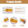 2 Pcs Tread Depth Gauge UK, Portable 0-20 mm Tyre