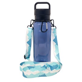 One MissionX Bottle Sling For YETI Yonder 50oz 34oz 25oz 20oz Water Bottles, Adjustable Shoulder Strap Carrier, Durable Accessories for Walking, Hiking & More (Summit)