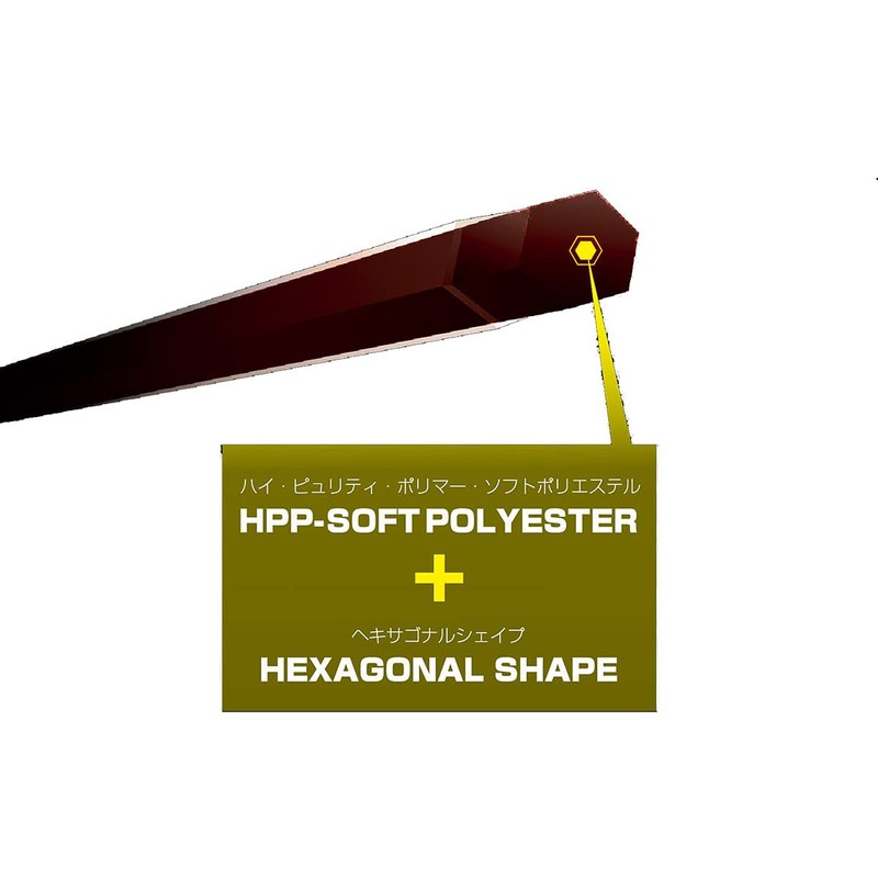 Gosen GOSEN Hard Tennis String G-SPIN3 16L GE-SPIN3 16L Single