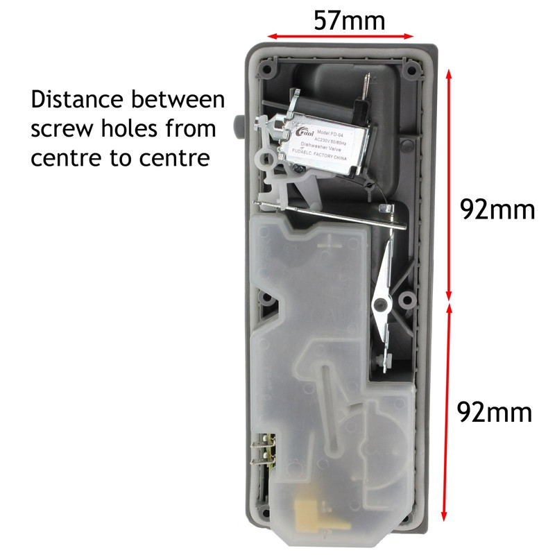 spares2go Rinse Aid Tray/Soap Tablet Drawer for Stoves Dishwashers