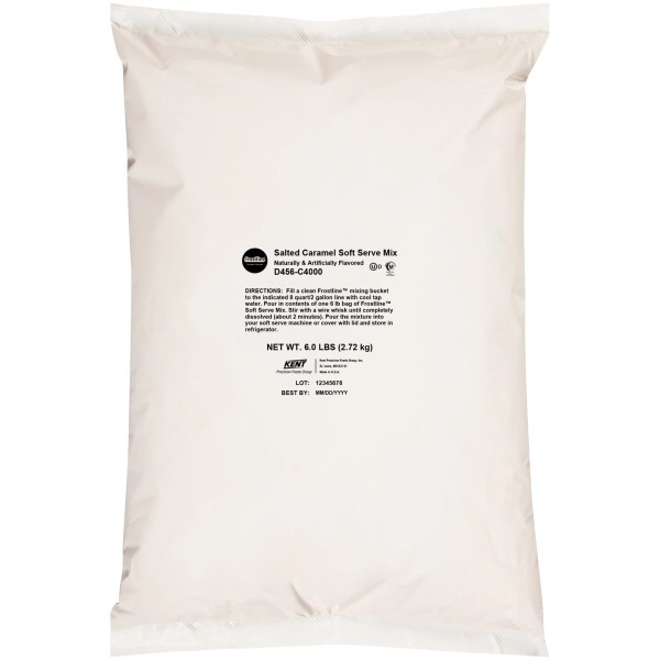 Frostline Salted Caramel Soft Serve Mix, 6 Pound -- 6