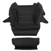 WFLNHB Artificial Leather Front Driver Side Bottom Seat Cover Black