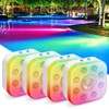 Vangue Premium Rechargeable Submersible Lights, 3 Lighting Modes LED Pool