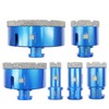Diamond Core Drill Bit Set-4/5 1" 1-3/8" 2" 3" 4"