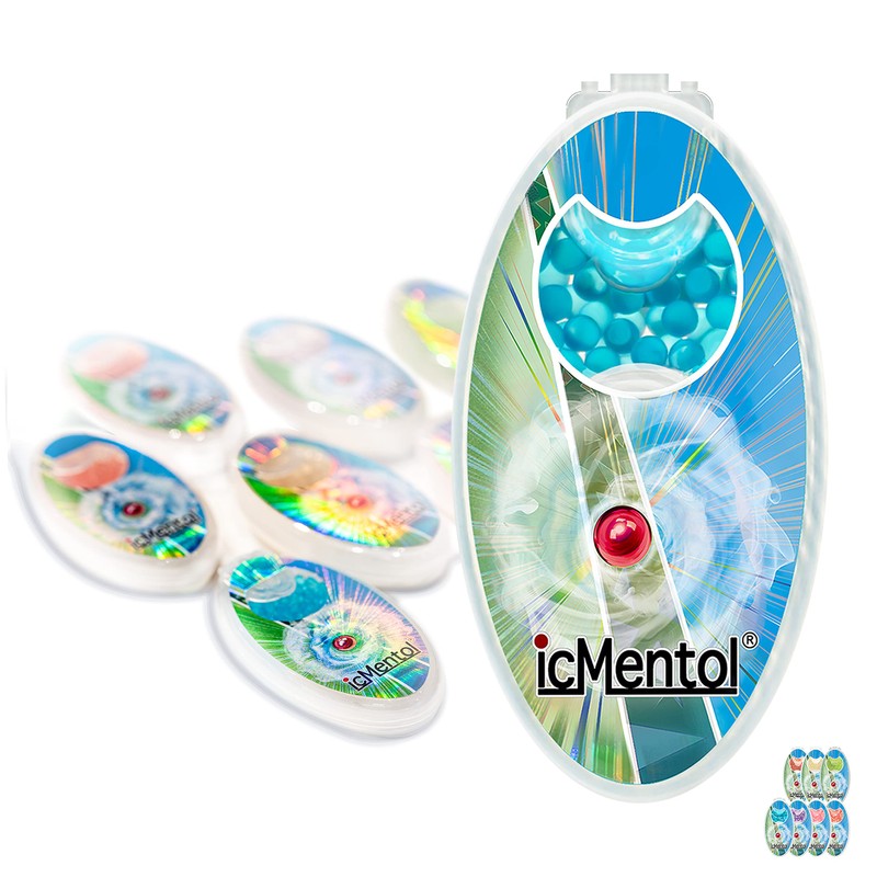 icMentol - New improvements, 100 multi-purpose menthol balls, menthol capsules,