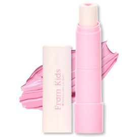 From Kids Heart Moisturizing Lip Balm 2 Types Panthenol Colorless Pink Color Change Lipstick, 4g, 1 Piece, Pinky Color Lip Balm / 프롬키즈 하트 보습 립밤 2종 판테놀 무색 핑크 컬러 체인지 립스틱, 4g, 1개, 핑키 컬러립밤