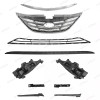 ROKY 10PC For Sonata 2011-2014 Front Grille Mesh Fog light