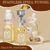 NVioAsport 10 Pack Swing Top Glass Vanilla Extract Bottles 4