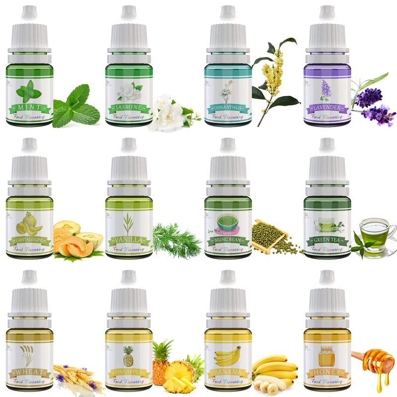 Food Flavoring Oil - 24 Pack Concentrated Flavor Oil for