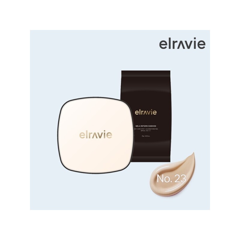 Cosmetic Mela Return Spot Cushion Original 15g+Refill 1 pc. No.