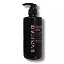 Kingspower 킹스파워 염색 샴푸 블랙 앤 볼륨 샴푸 300ml 1개 King Power Color Shampoo Black & Volume 300ml [300ml each]