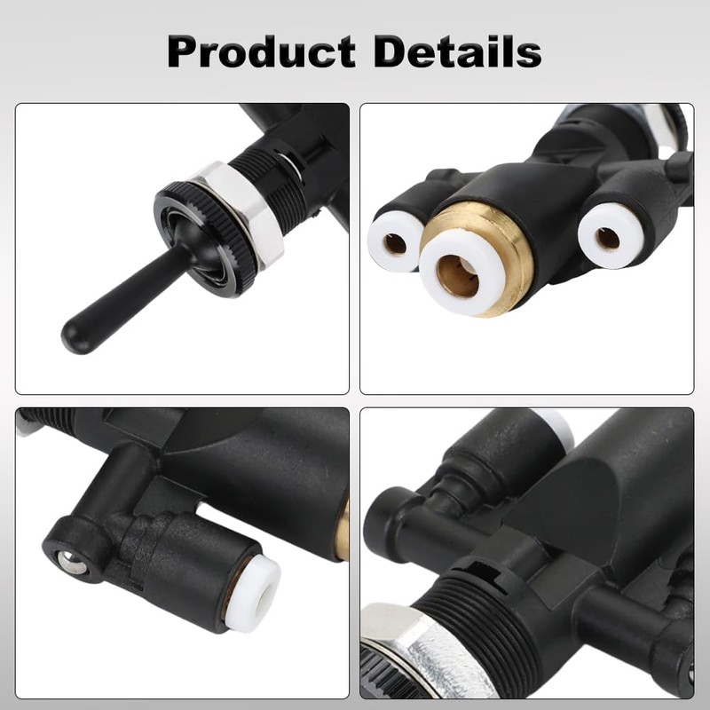 Air Window Toggle Valve Switch 1/4 Replacement for 8180007000 818-0007-000
