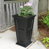 Mayne Fairfield 5829B Tall Planter, 28-Inch by 16-Inch by 16-Inch,