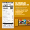KIND Nut Bars, Salted Caramel & Dark Chocolate Nut, Healthy