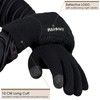 Rahhint Wool Winter Gloves Men Women Fleece lined Knit Gloves