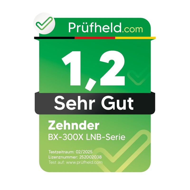 ZEHNDER Octo LNB, LTE Shielding, Sun Protect UV Protection, Digital