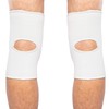 StrictlyStability Rodilleras de voleibol blanco que absorben los golpes, suaves
