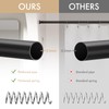 Amazer Spring Tension Shower Curtain Rod, 54-90 Inches Tension Curtain
