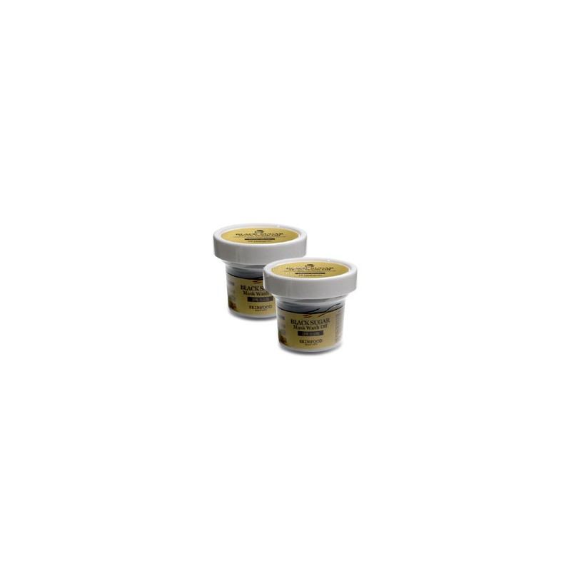 SKINFOOD Black Sugar Mask Wash Off 120gx2ea Exfoliation / 스킨푸드