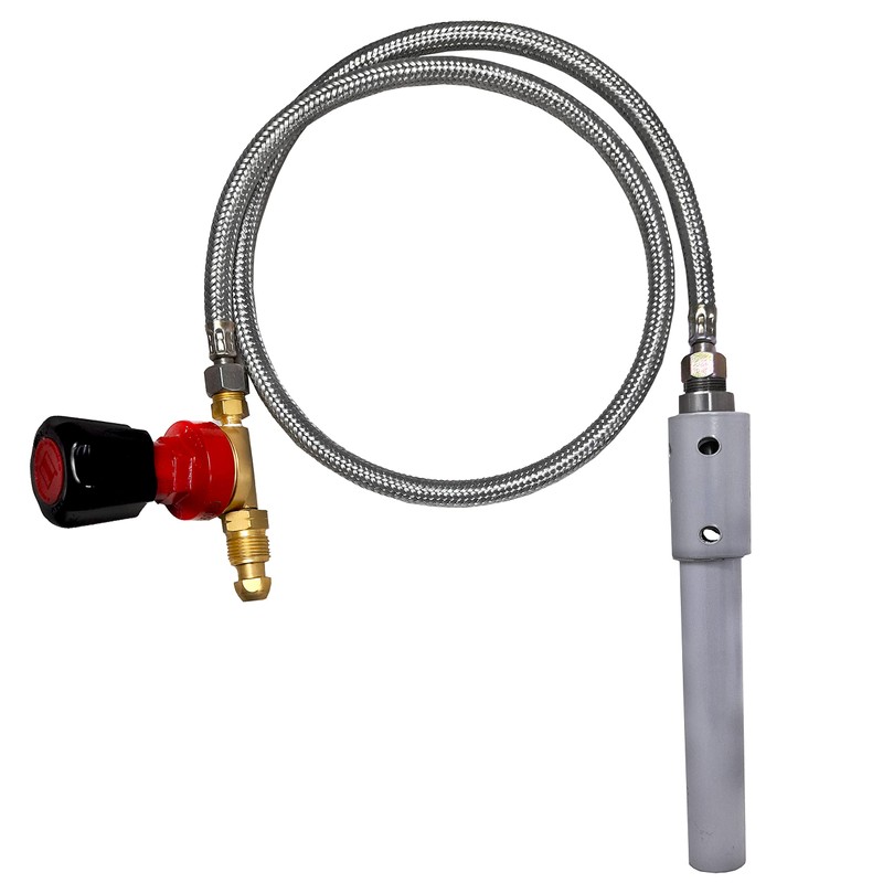 FEBTECH - Propane Forge Single Burner Kit for Blacksmithing Furnace