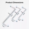 Unbranded 3 Pcs Offset Screwdriver Set Right Angle Phillips Screw