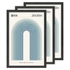 VCK 20x30 Black Poster Frame 3 Pack, Picture Frame with