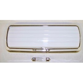 reproduction 1960-72 Chevy GMC truck  Suburban Van dome light lens & chrome housing
