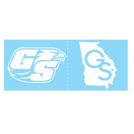 Georgia Southern Eagles Cooler Decals (CC WHT GS Eagle/State 2-Pack 2" (19730))