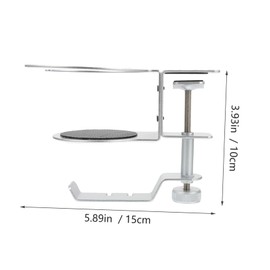 LABRIMP Headphone Hanger for Gaming Durable Hook Under Desk Easy to Install Headset Holder Portable Cup Rack for Headphones and Drinks