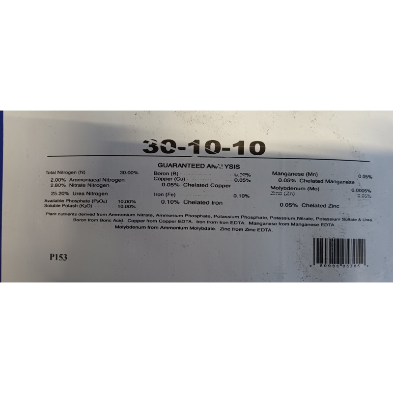 Grow More 30-10-10 Veg Soluble REPACK 2.2 Lb 1 kg