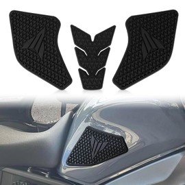 PSLER mt07 Side Fuel Tank Pad - Traction Pads Protector Stickers Gas Decal Knee Grip Gripper for MT 07 Mt07 MT-07 2021 2022 2023 2024