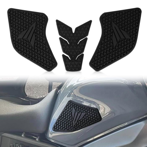 PSLER mt07 Side Fuel Tank Pad - Traction Pads Protector