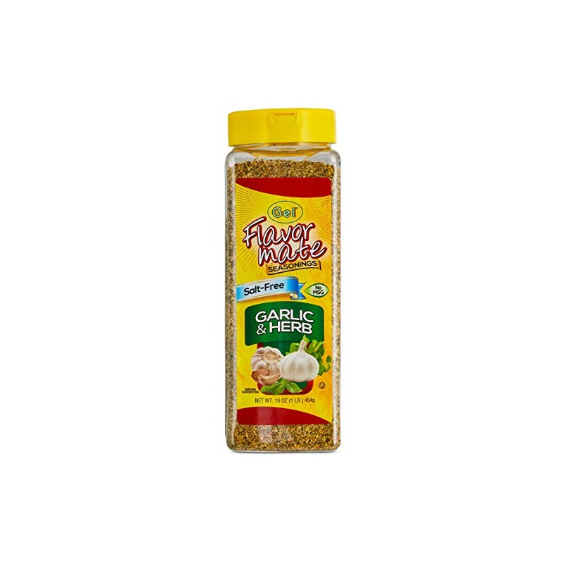 Flavor Mate Garlic & Herb No MSG Salt Free Seasoning