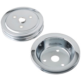 Racing Power Company R8963 SWP Triple Groove Crank Pulley for Small Block Chevy