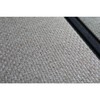 Daylor Outdoor Indoor Doormat 18" x 30" Gray/Beige/Black Rubber Backed