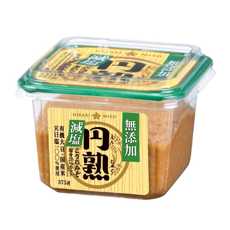 ひかり味噌 円熟こうじみそ 無添加減塩 750g