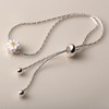 Cute Daisy Bracelet for Women Sterling Silver Plated Sweet Delicate