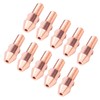 10Pcs Welding Contact Tip Submerged Copper Arc Nozzle Accessory M12