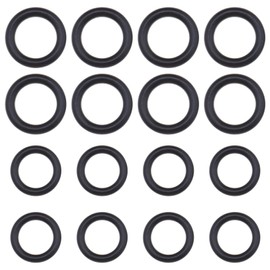 50Pcs Power Pressure Washer O-Rings Replacement for 1/4inch 3/8inch M22 Quick Connect Coupler High Pressure Washer Quick Coupling Seals O-Rings Rubber