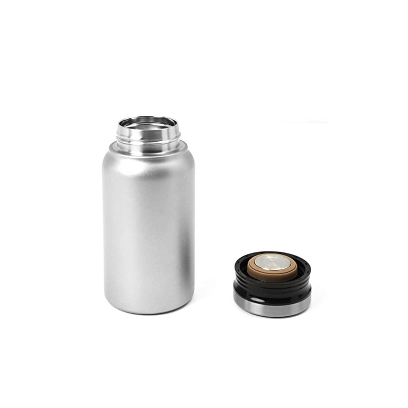 Maebata 51620 Luxe Water Bottle, Brown, 13.5 fl oz (400