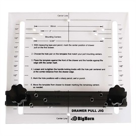 Big Horn 19650 Drawer Pull Installation Jig