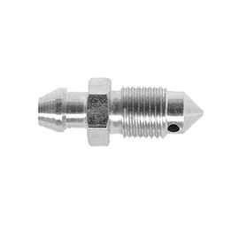 2 pieces bleeder screw M10 x 1.0, length 29.9 mm, wrench size 11 (item no. 450039)